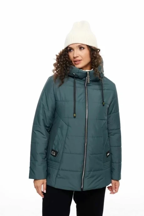 Куртка Beautiful&Free 6096 петроль #1