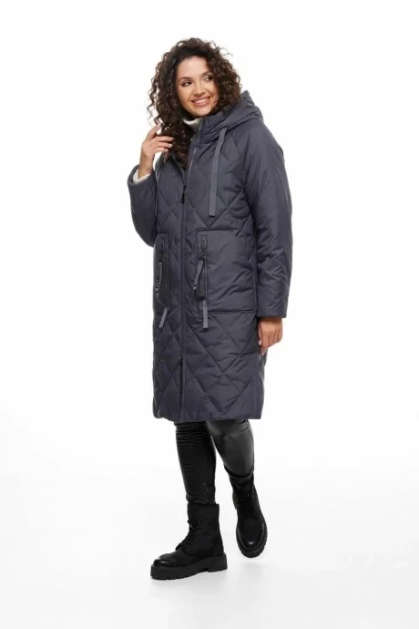 Пальто Beautiful&Free 6095 графит #1