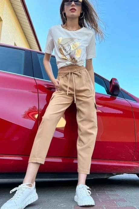 Брюки Davydov 6264 светлый беж #1