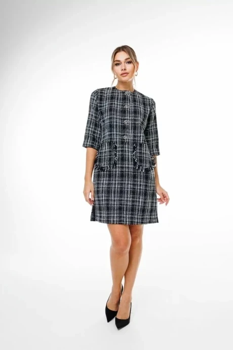 Платье NikVa н311-6 графит #1