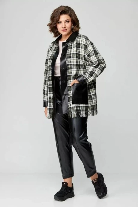 Брючный костюм Anastasia Mak 1120 желтая полоска двойка #1