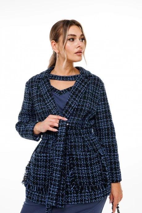 Кардиган NikVa н396-2 василёк #1