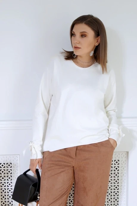 Джемпер (кофта) BegiModa 4009 молочный #1