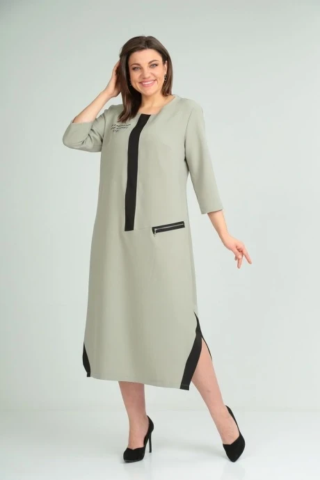 Платье Michel Chic 2073 олива #1