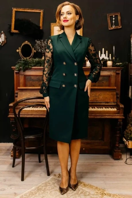 Вечернее платье Мода-Юрс 2578 малахит #1