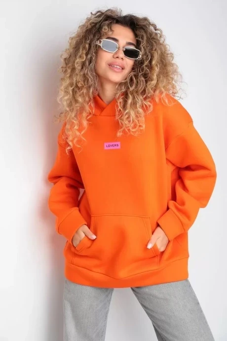 Джемпер (кофта) HIT 0218 оранжевый #1