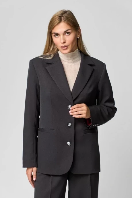 Однобортный жакет (пиджак) The name 2261 графит #1