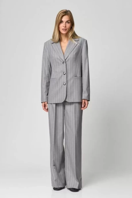 Однобортный жакет (пиджак) в полоску The name 2261 #1