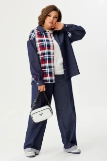 Брючный костюм BegiModa 3047 джинс