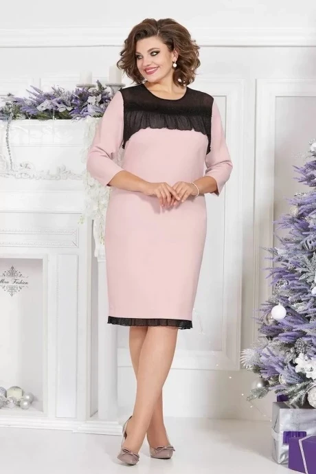 Вечернее платье с сеткой Mira Fashion 5338 #1