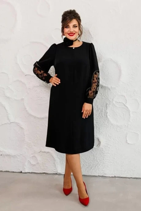 Вечернее платье с сеткой Romanovich Style 1-2579 #1