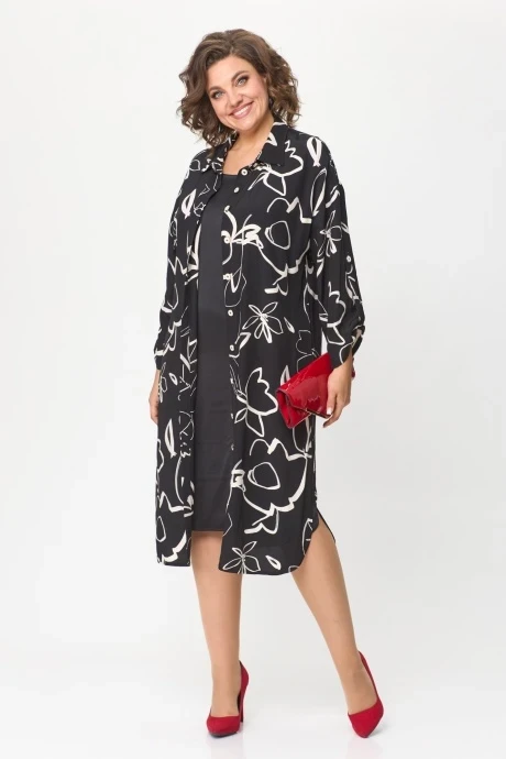 Платье SolomeaLux 961 черный #1
