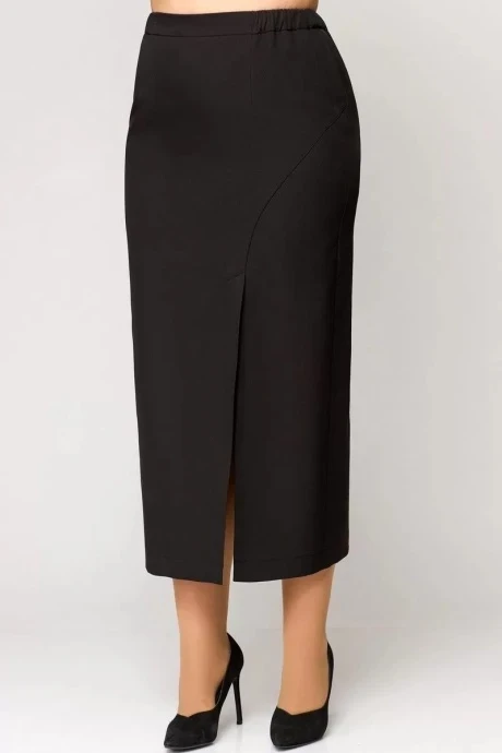 Юбка-карандаш EVA GRANT 7320-2 черный #1