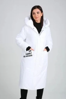 Утепленное пальто Diamant 1932 белый