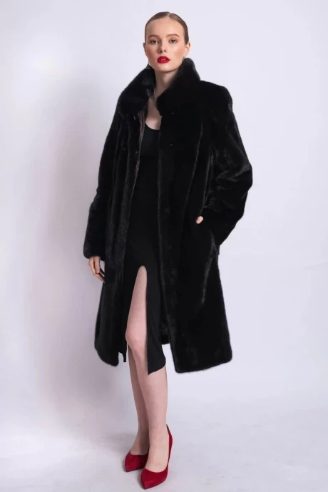 Шуба Мехофф Мари 105 222-120 темно-коричневый #1