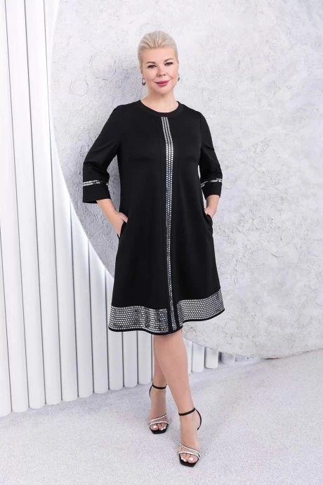 Вечернее трикотажное платье ASV 2665 #1