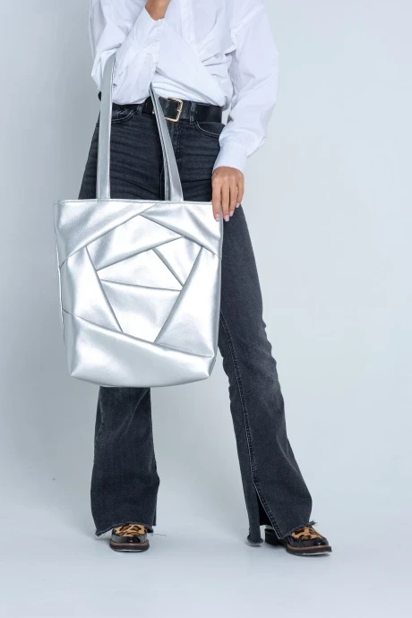 Сумка MT.Style 182532102 серебро shROSE2silver #1