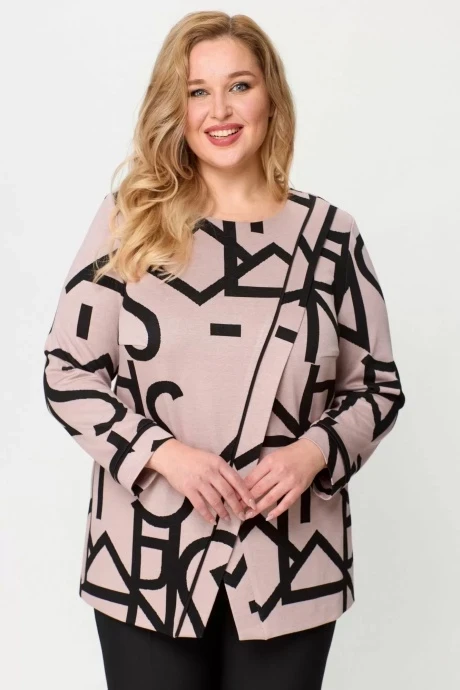 Блузка Элль-стиль 2246А пудровый #1