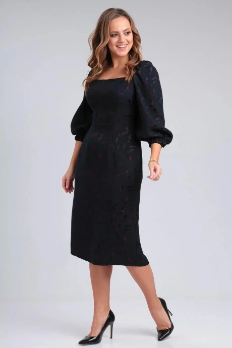 Вечернее платье с принтом Angelina&Сompany 936 #1