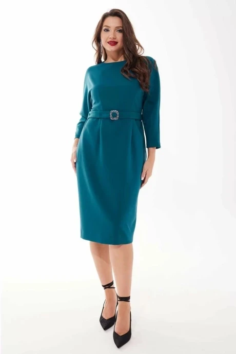 Платье MisLana 1009 бирюза #1