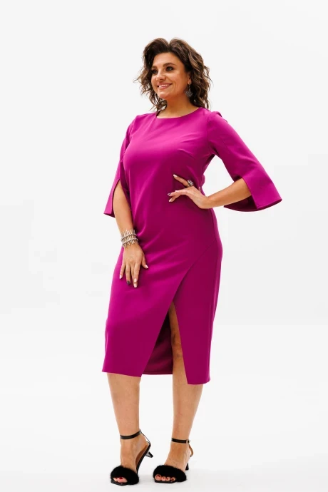 Женское платье Anelli 1431.1 виноград #1