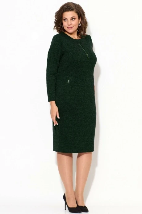 Платье TricoTex Style 5916 зелень #1