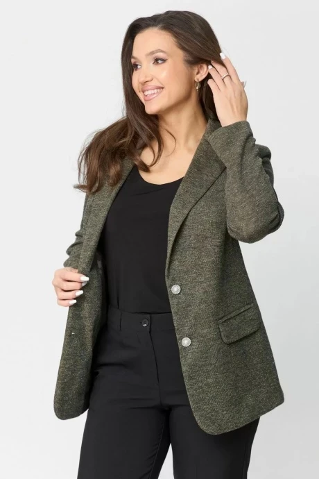 Жакет (пиджак) БелЭльСтиль 203 зелень #1