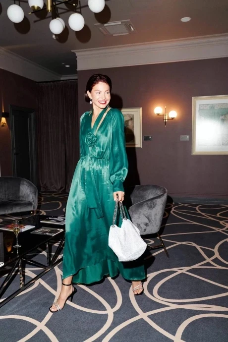 Платье Lokka 1284 изумруд #1