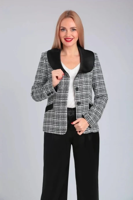Комбинированный жакет (пиджак) Такка плюс 23-212 #1