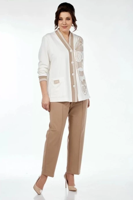 Брючный костюм Diamant 1966 пудра #1