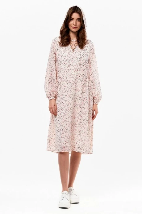 Платье KaVaRi 1077 молочный #1