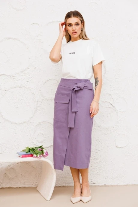 Юбка AmberaStyle 1062L лаванда #1