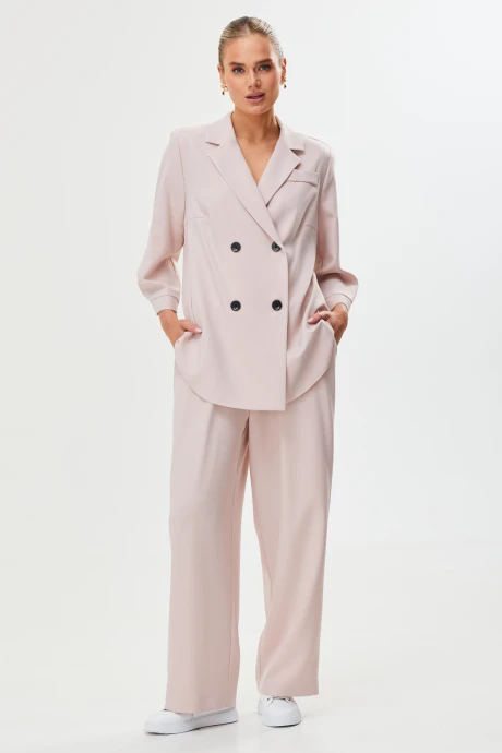Брючный костюм Твой Имидж 1780 пудра двойка #1