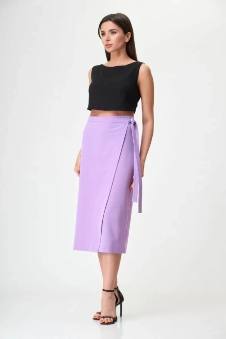 Юбка *Распродажа Anelli 917 лиловый #1