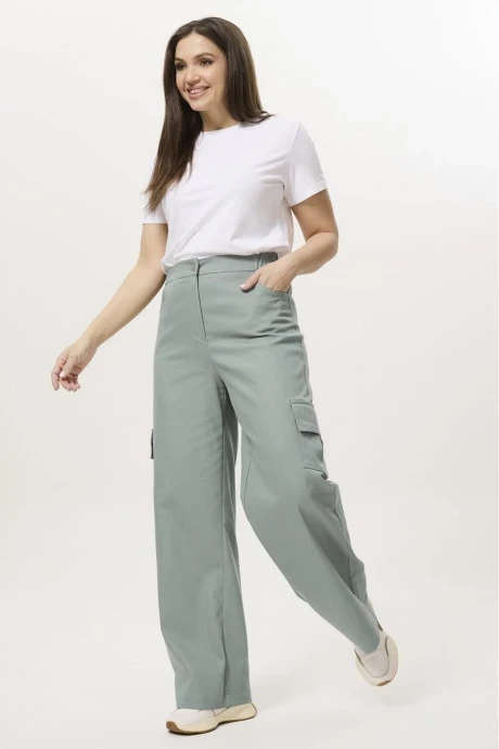 Джинсовые брюки Ma Cherie 2040 мятный #1