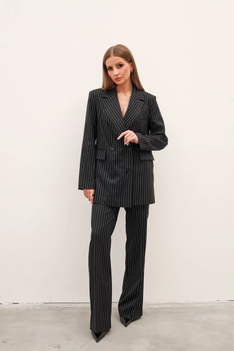 Брючный костюм PUR PUR 11-170 черный двойка #1