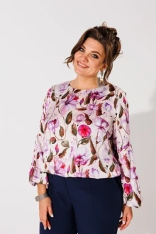 Блузка Anelli 1355 цветы