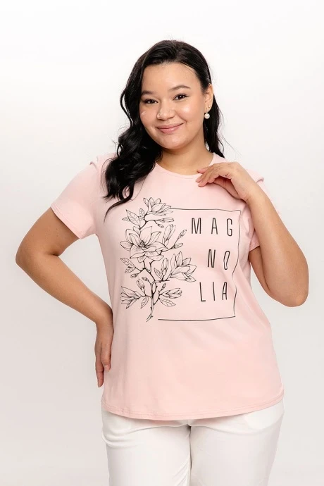 Футболка Romgil РП0008-ХЛ2 розовый персик #1