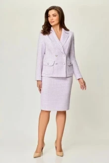 Юбочный костюм Дали 3652 лаванда