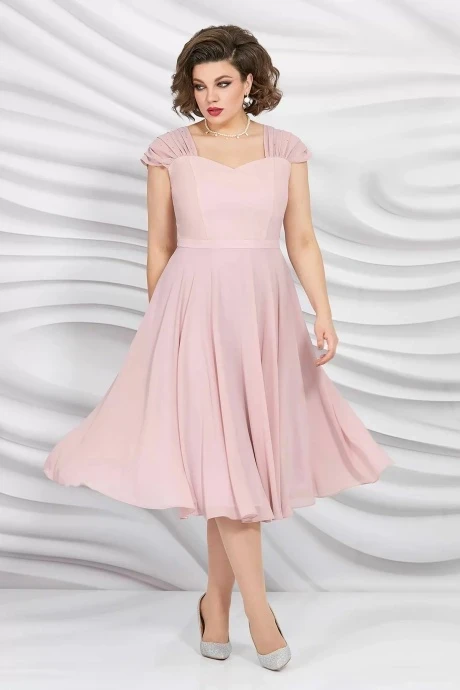 Платье Mira Fashion 5399 розовый #1