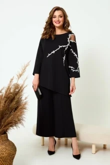 Брючный костюм *Распродажа AGATTI 5023-2 черный