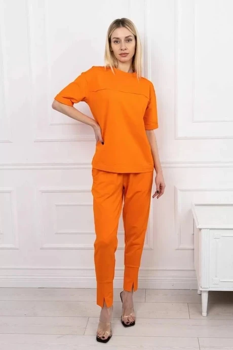 Спортивный костюм Romgil ТЗ724ЛФ оранжевый #1