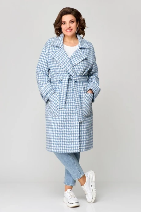 Двубортное пальто в гусиную лапку Svetlana-Style 1687 #1