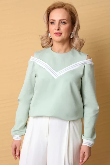 Джемпер (кофта) LM М13 черно-белый #1