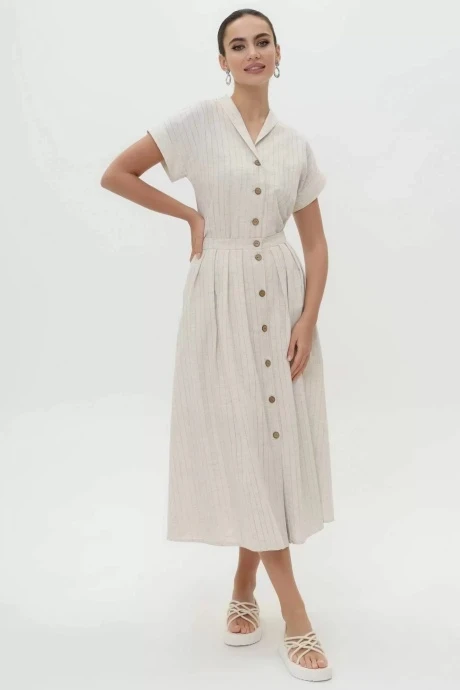 Летний юбочный костюм ЮРС 23-199-1 #1