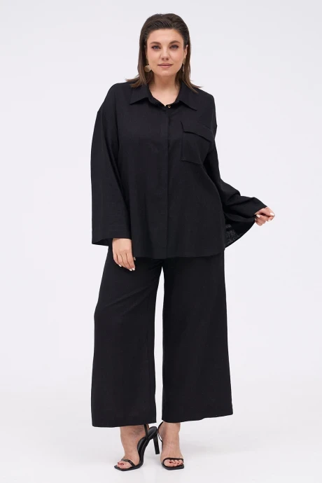 Брючный костюм KaVaRi 8023 черный двойка #1