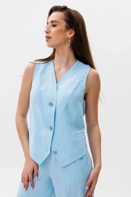 Жилетка NikVa 497-1 голубой #1