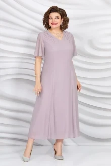 Шифоновое платье Mira Fashion 5398 розовый