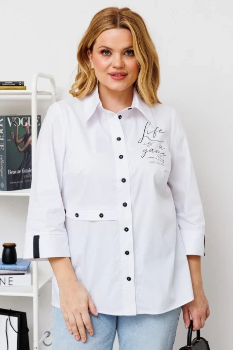 Рубашка BRELA 2327 печать_по_переду #1