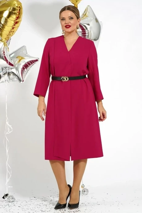 Платье ALANI COLLECTION 2016 темная фуксия #1